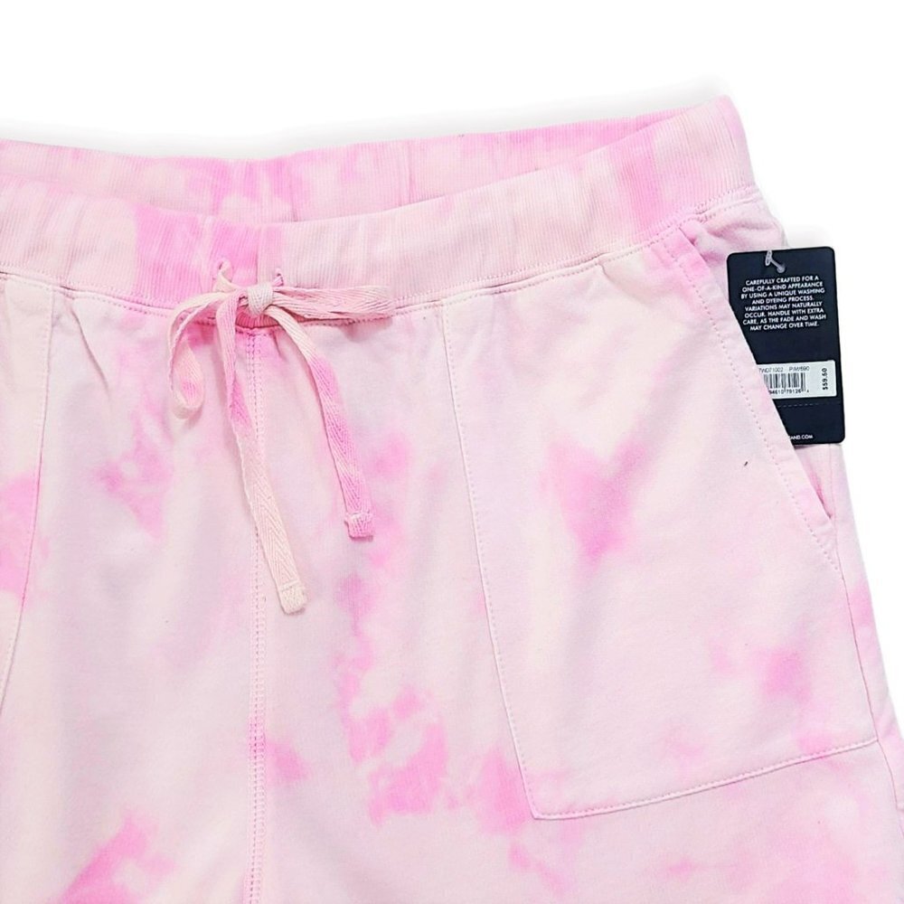 NWT Lucky Brand Women's Tie Dye Print Side Pockets Soft Cotton Casual Shorts - Picture 5 of 7